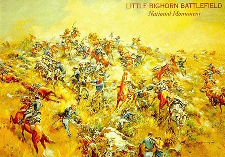 Battle at Last Stand Hill