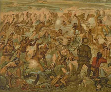 Custer's last fight detail