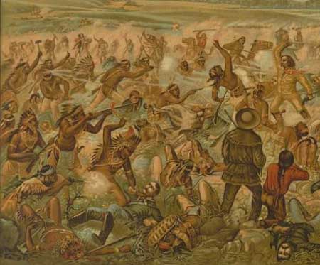 Custer's last fight detail