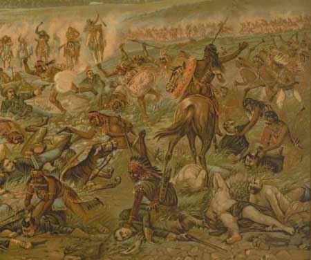 Custer's last fight detail