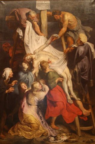 Decent From The Cross by Rubens