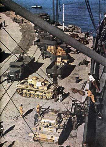 Supplying Africa korps