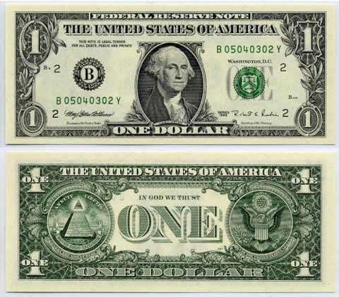 Dollar bills