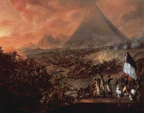 The battle of the Pyramids